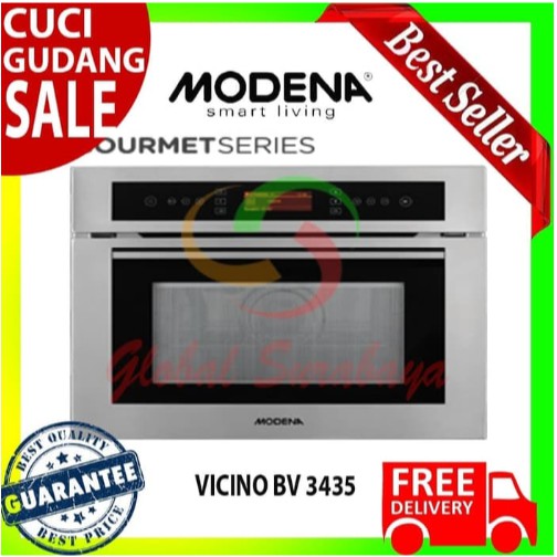 MODENA BUILT IN MICROWAVE OVEN WITH CONVECTION 40 Liter BV 3435