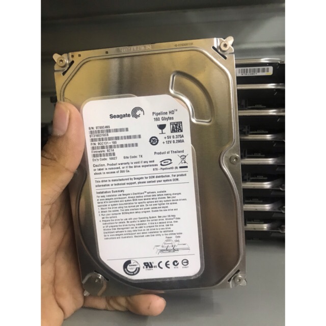 Hardisk Pc 160Gb sata 3.5”, HDD Pc 160Gb sata