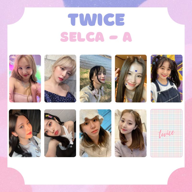 [TWICE] PHOTOCARD SELCA TWICE #1 ‼️ BACA DESKRIPSI ‼️