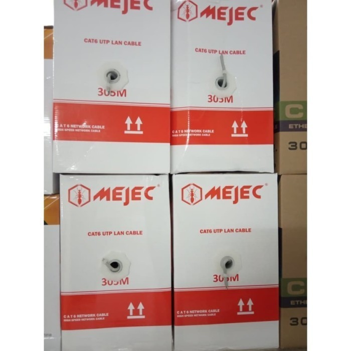 Kabel UTP CAT6 MEJEC ORIGINAL Kabel LAN UTP CAT 6 meteran