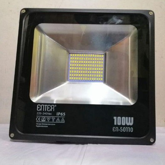 ENTER FLOOD LIGHT / KAP LAMPU SOROT / LAMPU TEMBAK LED 100 WATT / LAMPU SOROT LED