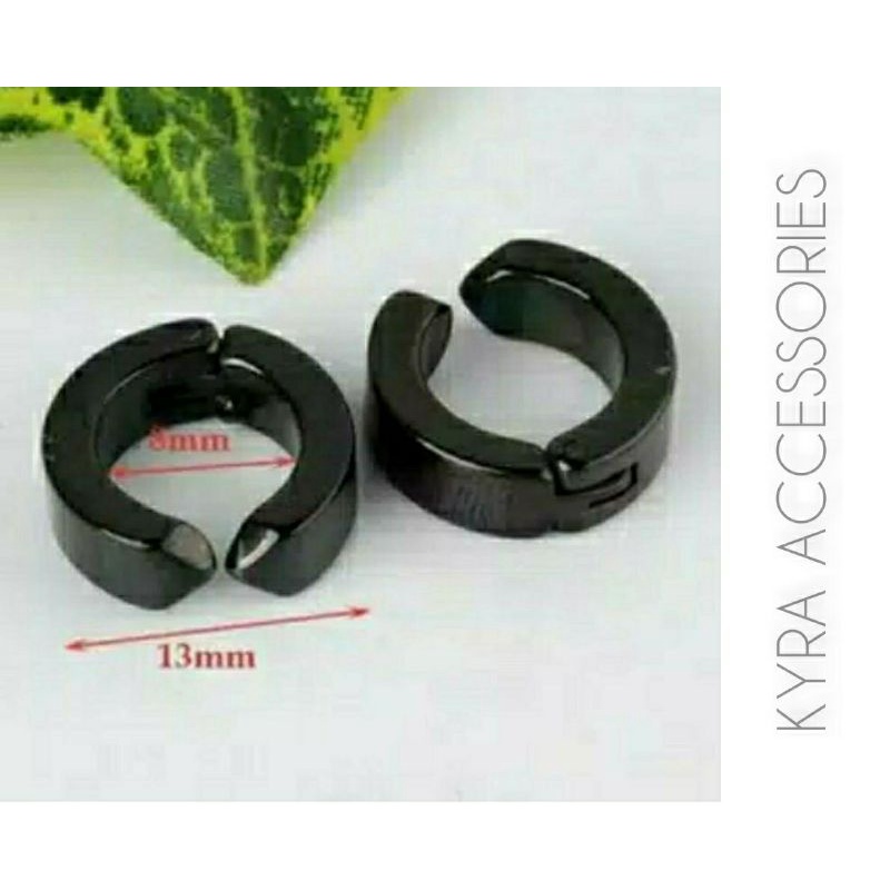 ANTING PRIA DAN WANITA MAGNET JEPIT STAINLESS STEEL