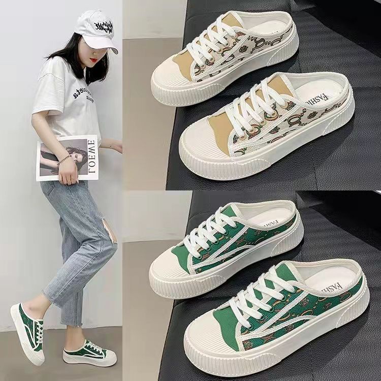 Free Box Sepatu Sneakers Wanita Import NS1052 Sepatu Fashion Sepatu Jakarta Sneakers Slipon