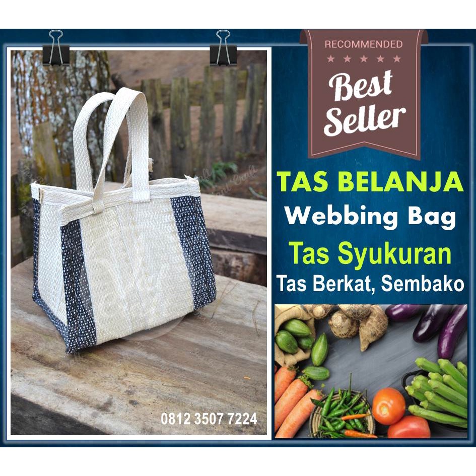 (Pengganti Plastik), Tas Aqiqah, Tas Sembako, Tas Belanja, Webbing Bag