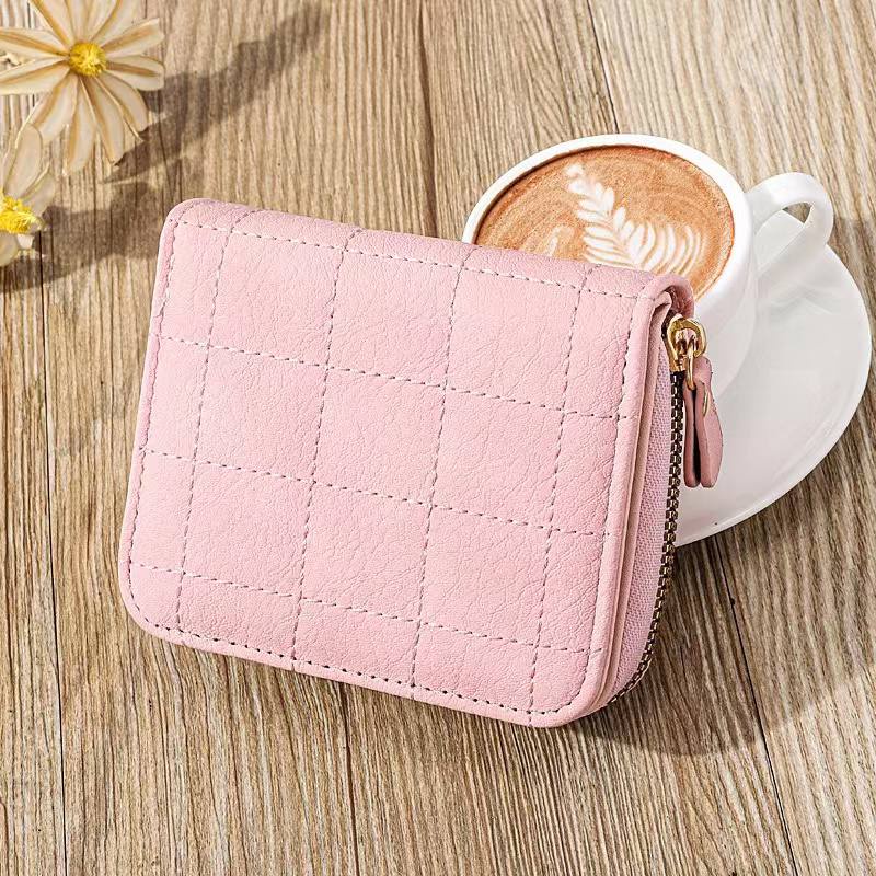 DOMPET WANITA LIPAT IMPORT KOREA C333-1 PETAK KULIT PU MURAH WALLET PREMIUM BRAND