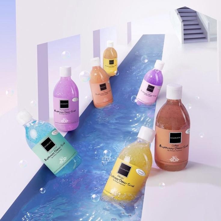 Trend masa kini Scarlett Whitening Paket 3 Item [Free Bubblewrap] Original Resmi 1 Sepaket Body Loti