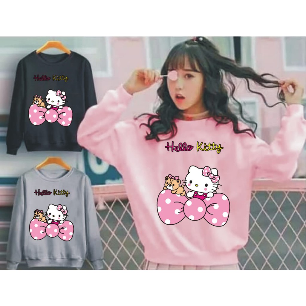 blinqshop SWEATER MOTIF HELLO KITTY