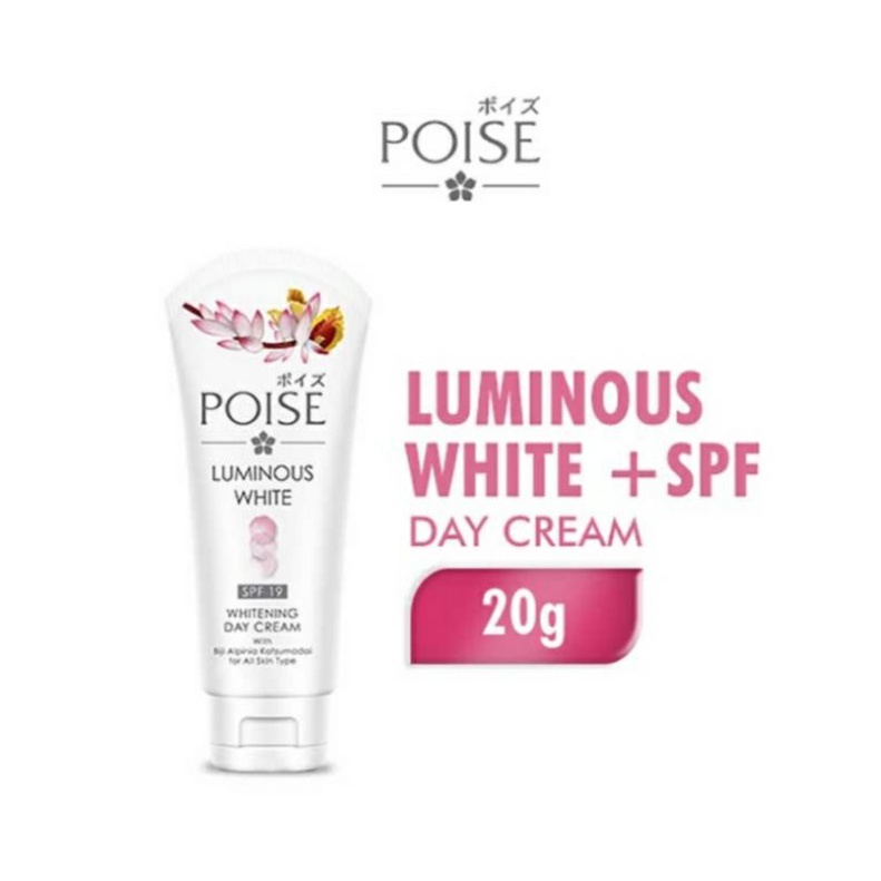 POISE Luminous White Whitening Day Cream SPF 19