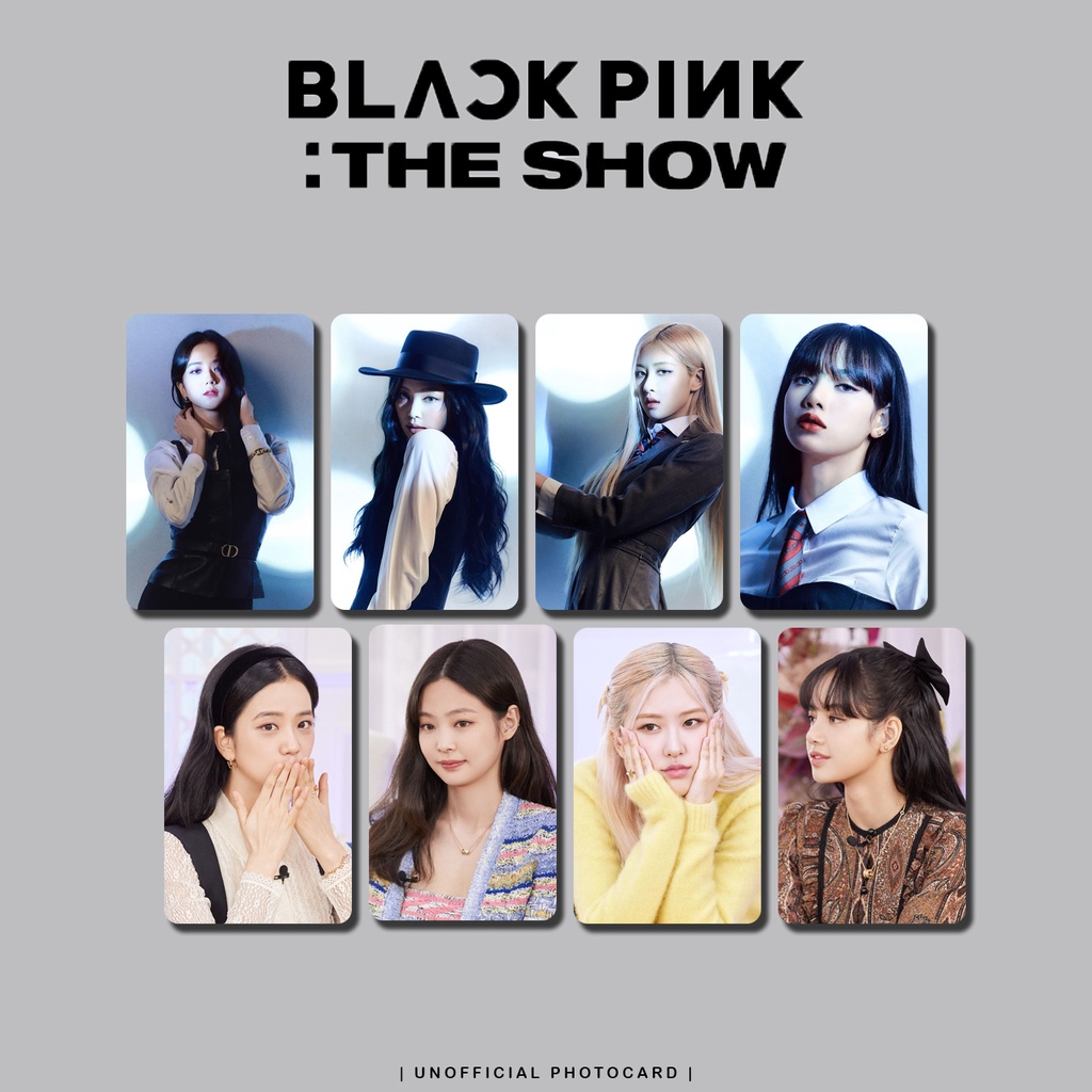 Unofficial Photocard BLACKPINK The Show