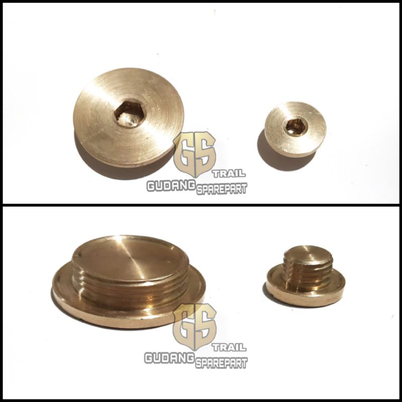 TUTUP MAGNET TOP JUPITER VIXION BAHAN KUNINGAN