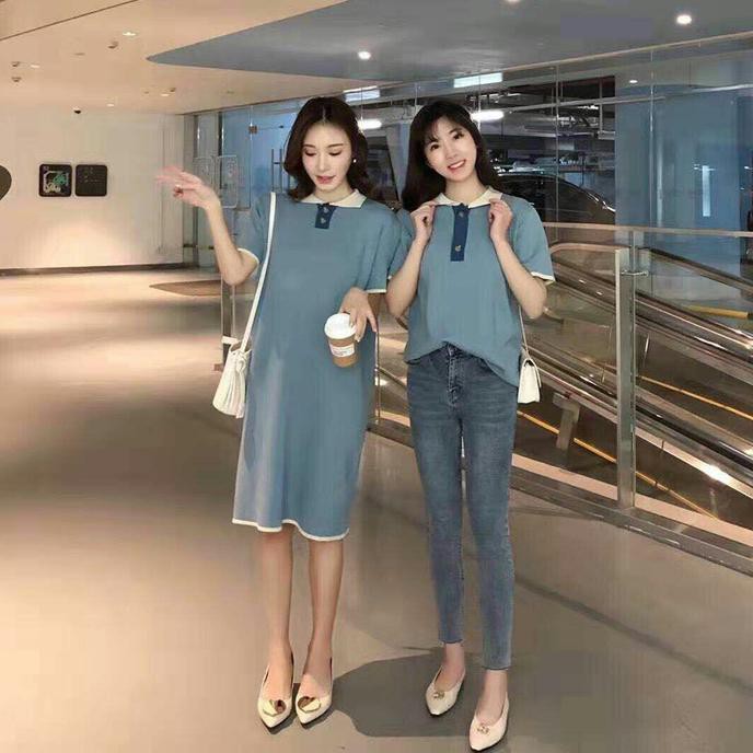 DISKON PC(LM) CANDY DRESS IMPORT BLUE EKONOMIS