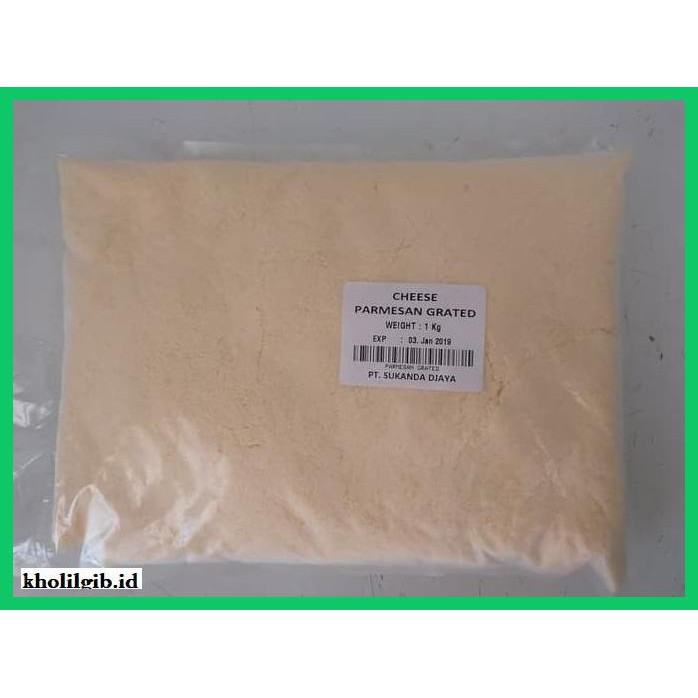 

Ujekujek- Floridia Keju Parmesan Bubuk / Grated Parmesan Cheese 1Kg Australia -Original.
