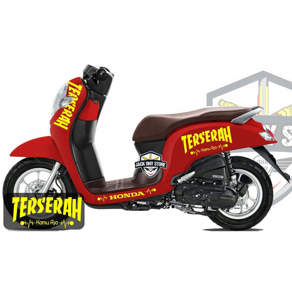 Sticker cutting Viral Scoopy/Matic TERSERAH