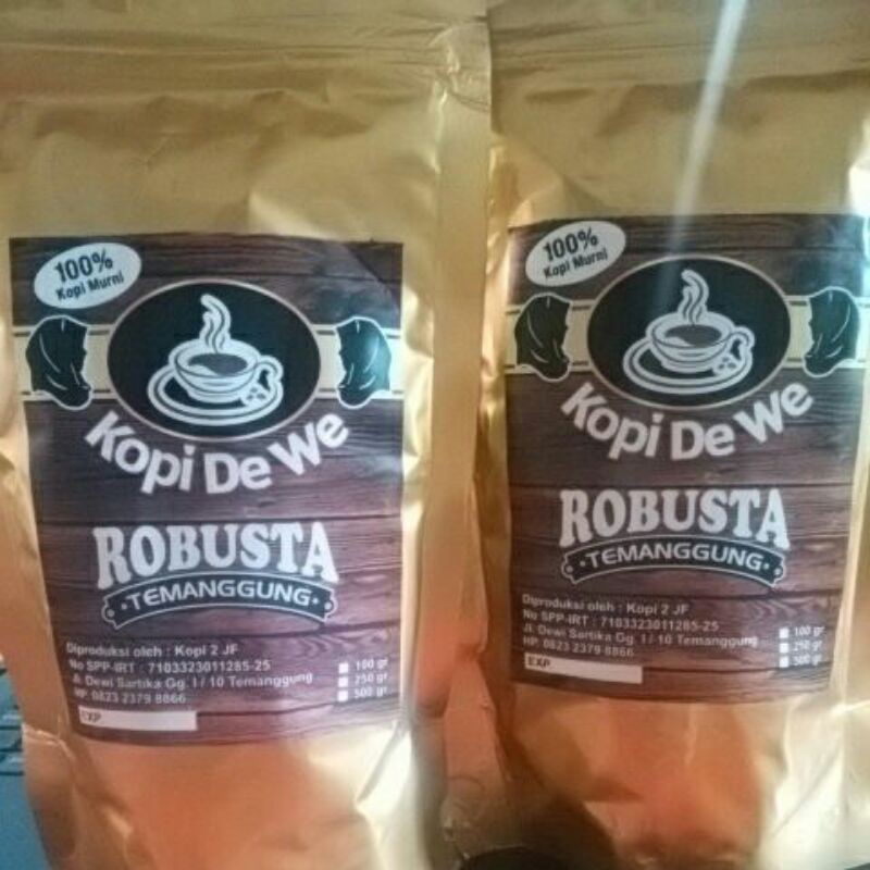 

Kopi Bubuk/kopi Robusta/kopi Temanggung/Java Robusta Coffee