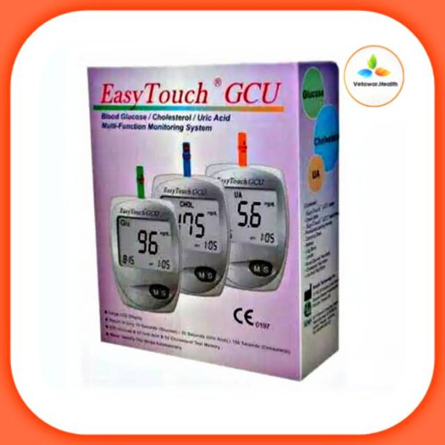 ALAT EASY TOUCH GCU 3in1| ALAT TES DARAH| ALAT TES GULA DARAH