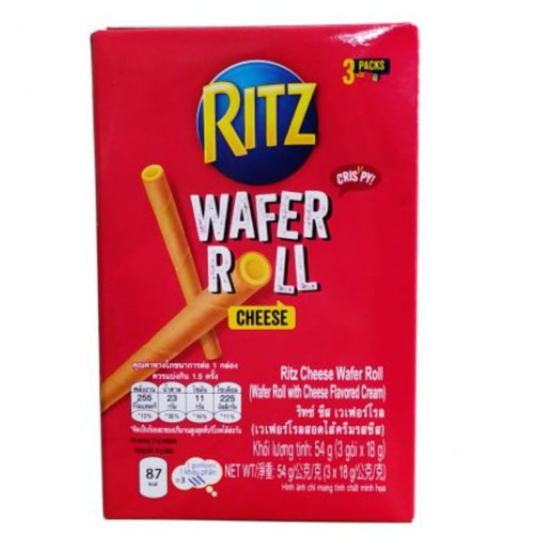 

RITZ WAFER ROLL CHEESE