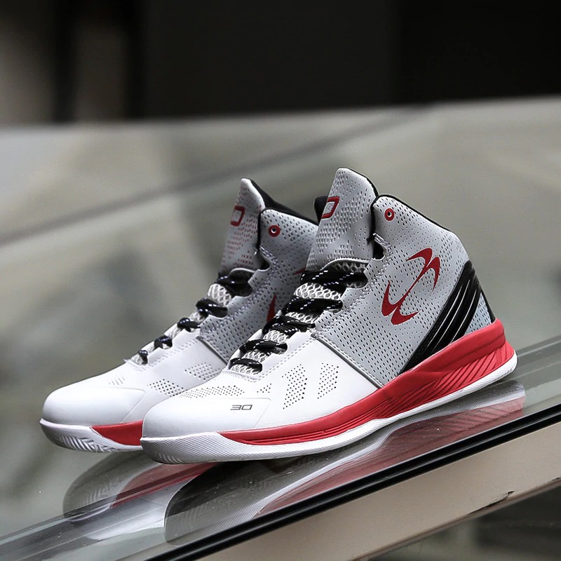 Sepatu basket High Top Basketball Shoes Men Basket Sneakers Couple Fashion Training Boots