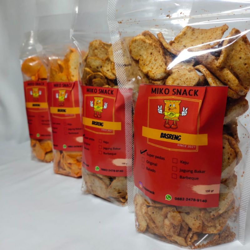 

Basreng / Baso Goreng viral 150 gram