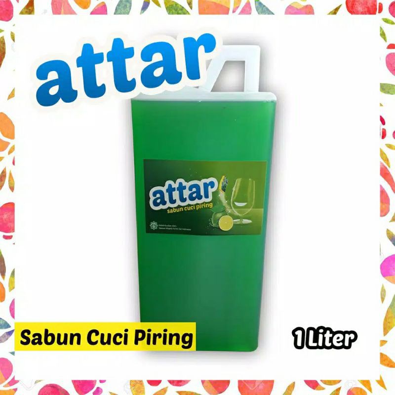 Sabun Cuci Piring ATTAR 1 Liter - Sabun Pencuci Piring