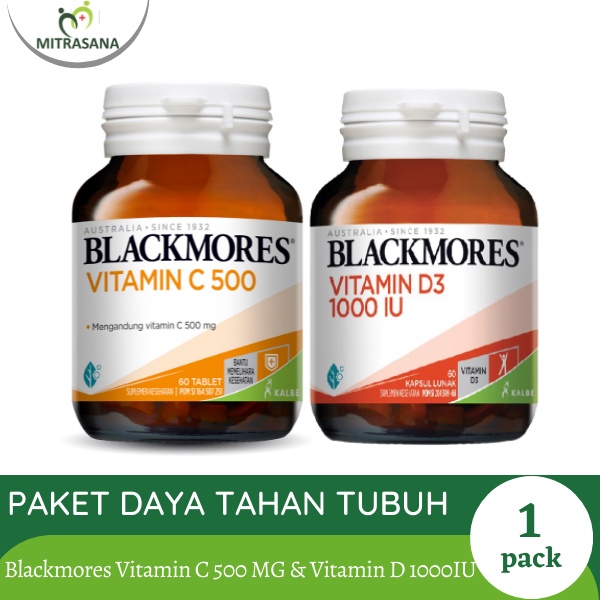 Vitamin C Vitamin D Paket Daya Tahan Tubuh Blackmores