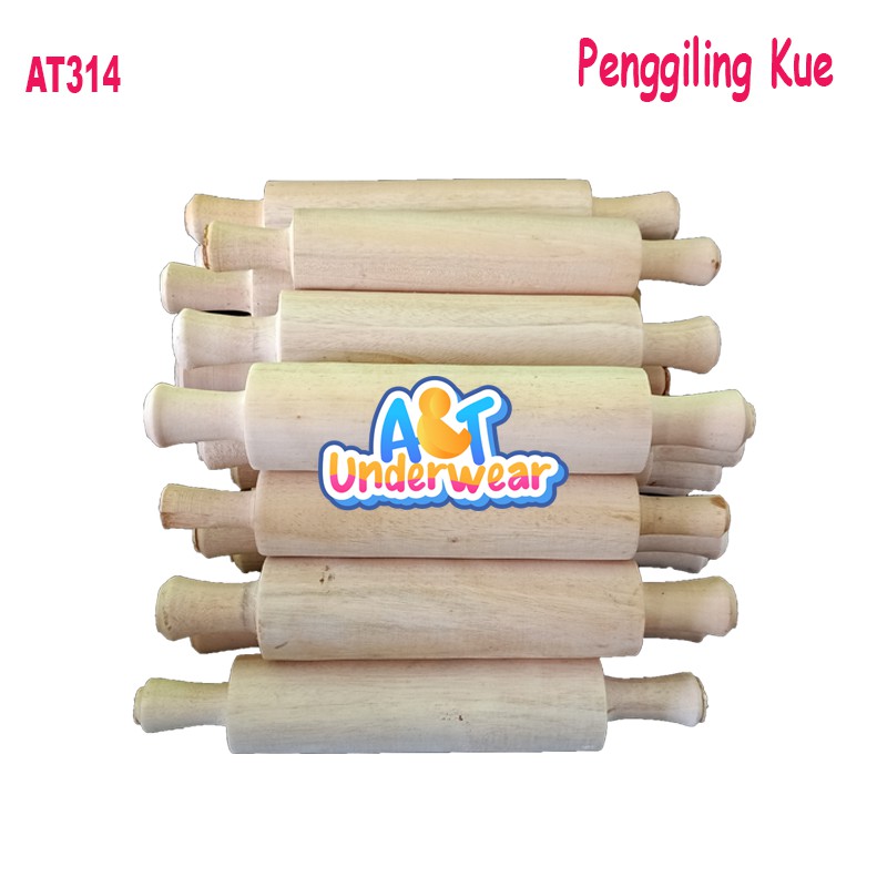 AT314-Penggiling adonan Kue/Rolling Pin gilingan