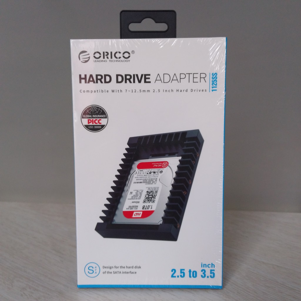 Jual CADDY HARD DISK / SSD ORICO 1125SS-V1-BK 2.5 - 3.5 INCH | Shopee ...