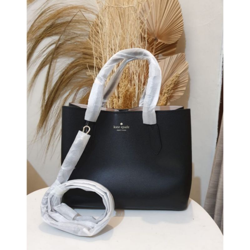 Kate Spade Harper Satchel Black