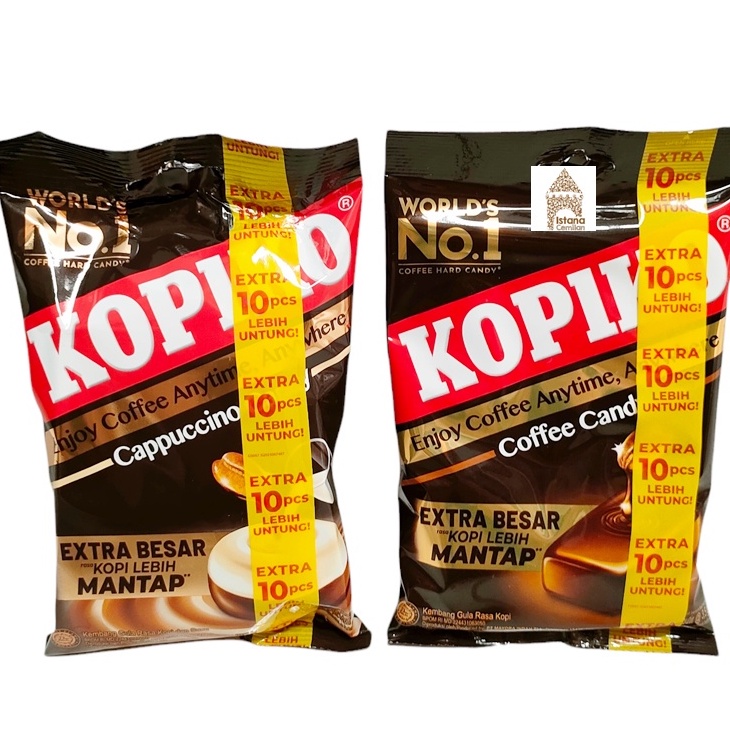 

Kopiko Candy Permen Sac 175gr isi 50butir/Permen/Makanan/Kembang Gula/Camilan