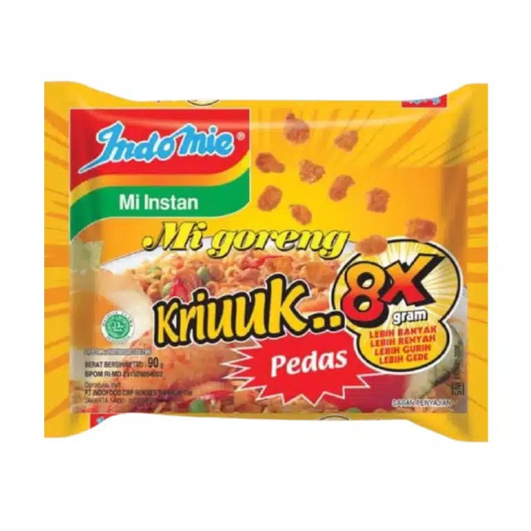 

Indomie Goreng Kriuuk 8x Lebih Banyak, Lebih Renyah, Lebih Gurih - 90gr