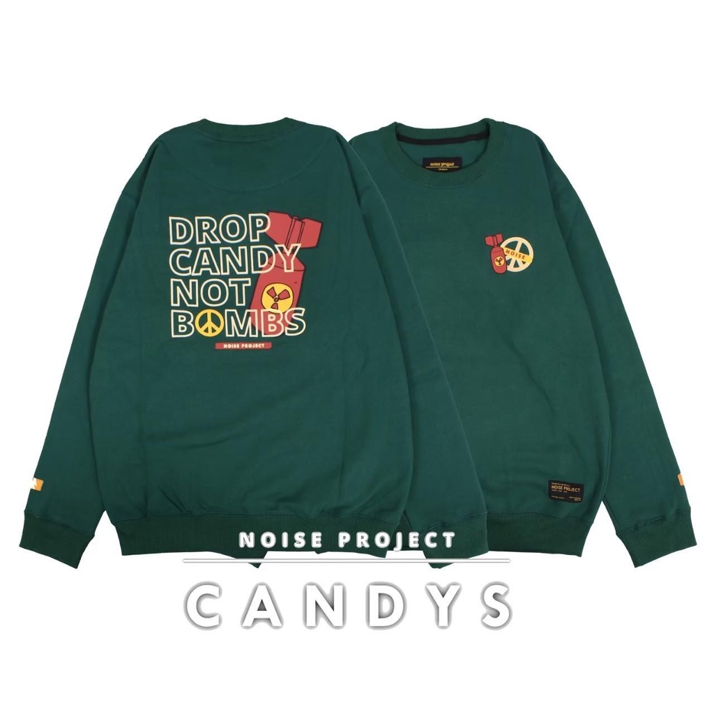 Sweater Crewneck WOLV NOISE CANDYS / Jaket Crewneck Pria / Jaket Crewneck Wanita Available M L XL Casual Good Brand Quality Original (Fulltag) Realpict
