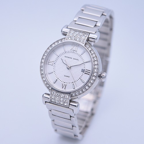 Raymond Daniel RD 036 Silver White, Jam Tangan Wanita, Original