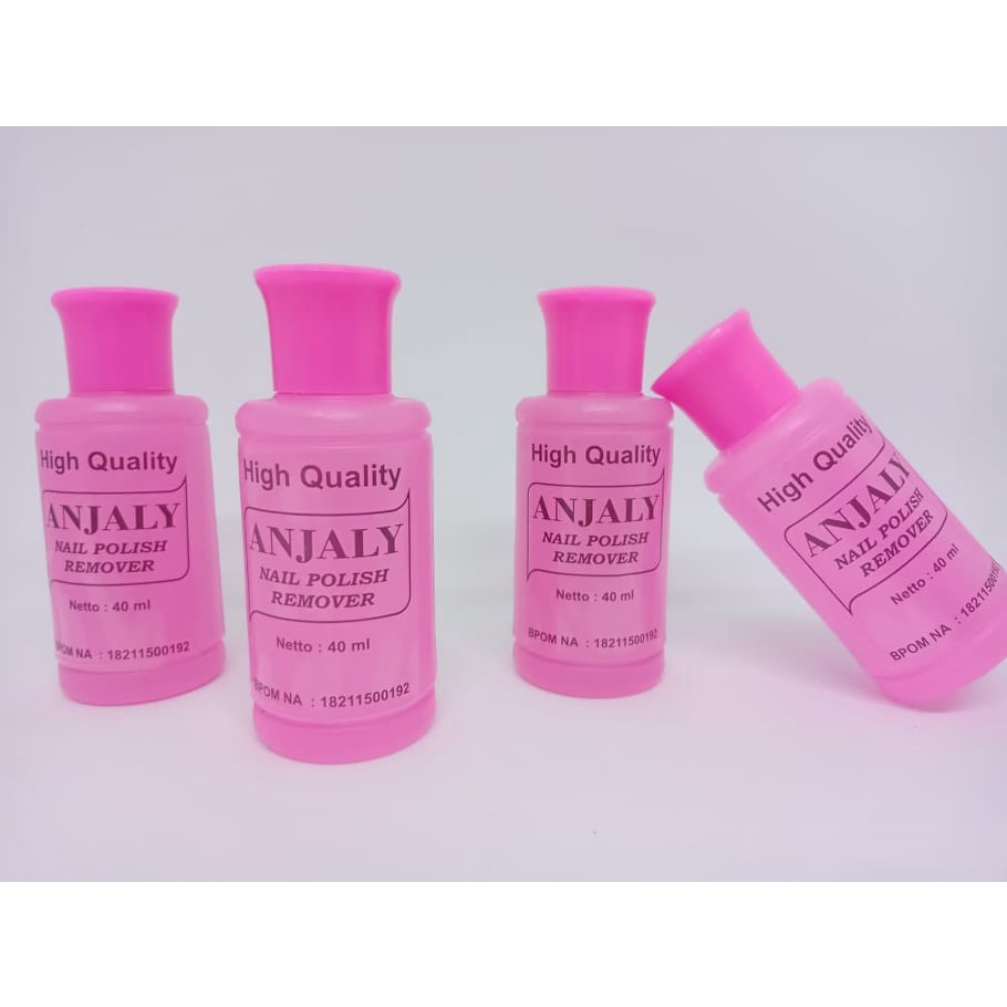 [40ml] ANJALY Nail Polish Remover 40 ml Original BPOM - Aseton Anjali Penghapus Cat Kuku Kutek