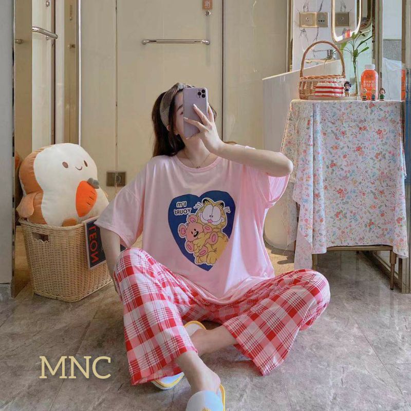 Piyama tidur jumbo #baju tidur import big size