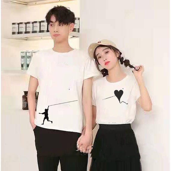 kaos couple premium terbaru baju couple model terkiniLove Layangan