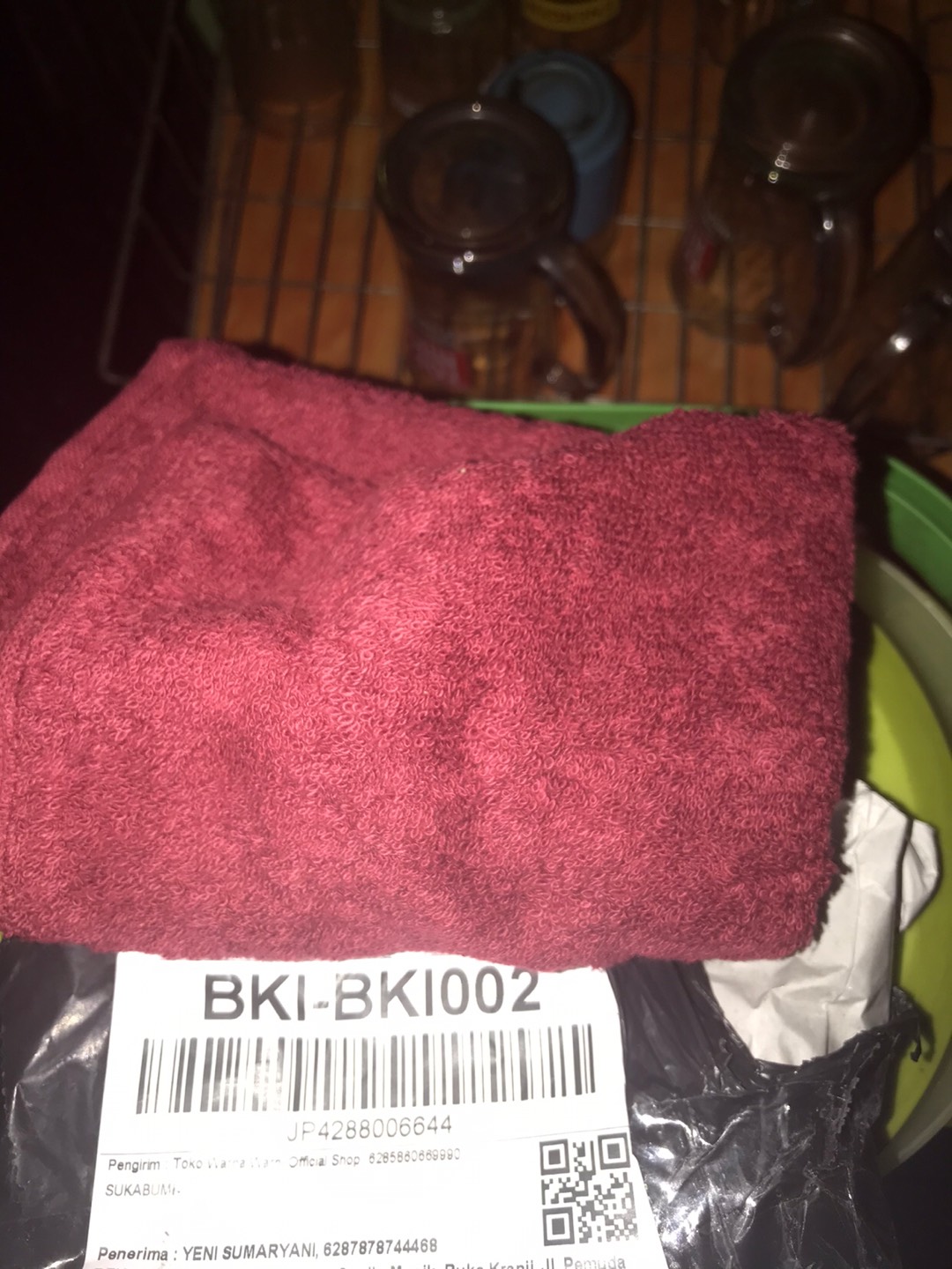 Handuk Olahraga - 34x80cm (kecil) - Chalmer - Handuk Sport (tangan / Muka / Wajah)