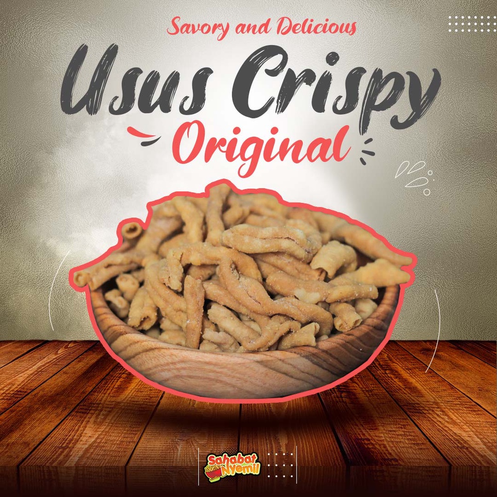 Jual Usus Krispy Original Sahabat Nyemiku Shopee Indonesia