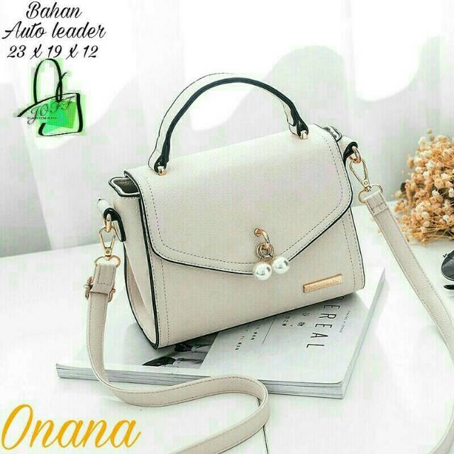 RULLY68_ Tas Selempang Mutiara Slingbag Remaja Kekinian Tas Wanita