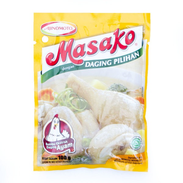 

MASAKO Bumbu Ayam 100gr - Penyedap Rasa Kaldu Serbaguna Masakan