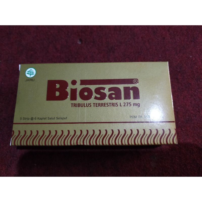 Biosan Tribulus terestris 275mg isi 30 kaplet