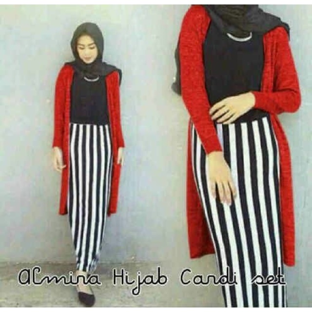 Almira set (cardy, dress, pashmina)