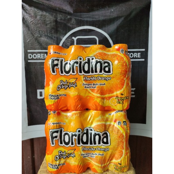 Jual 1 Dus Floridina Orange Isi 12 Botol Shopee Indonesia