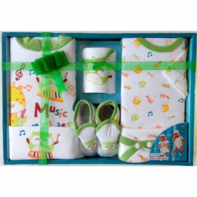 Paket Perlengkapan Bayi Kado Lahiran Bayi Baru Lahir Hadiah Kado Lahiran Bayi Gift Set 11143