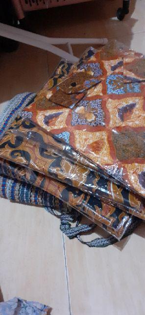 Size M L Xl Xxl Xxxl Bswart Batik Hrb026 Kenongo Hem Pendek Padi Pekalongan M L Xl Batik Pria Murahl