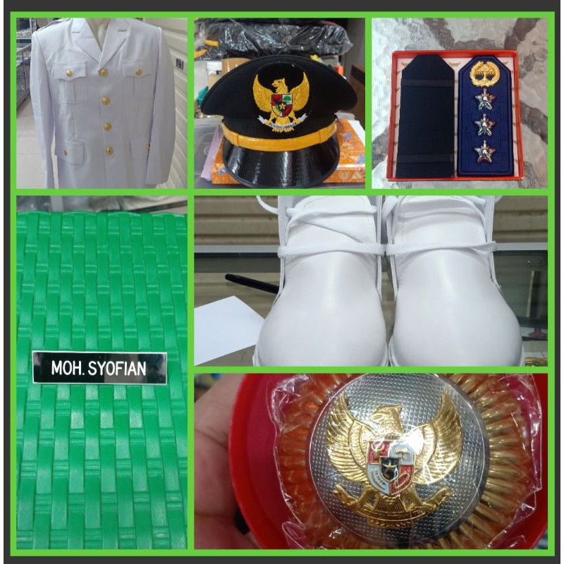 SERAGAM PDU CAMAT SATU SET/SERAGAM CAMAT PDU/ CAMAT/ PDU CAMAT