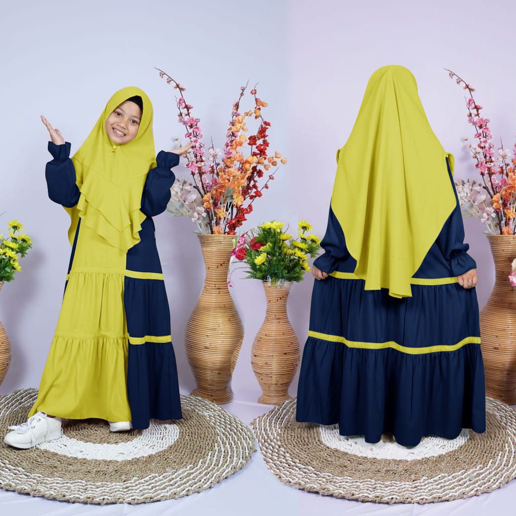 SYARI HANABI KID CT Gamis anak murah gamis anak tanggung remaja