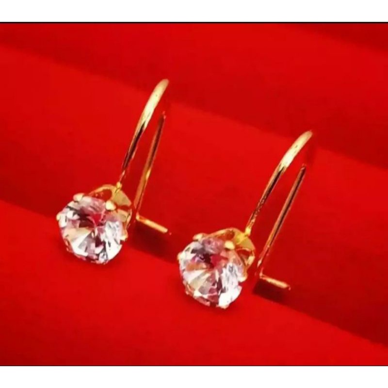 anting desi kait gold terlaris perhiasan wanita titanium gold