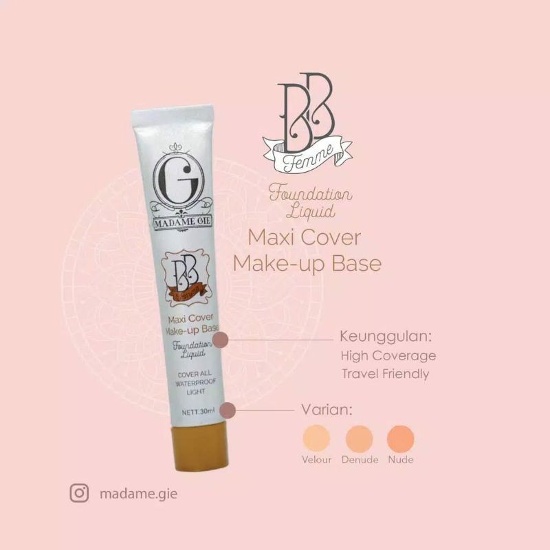 MADAME GIE BB Femme Foundation Liquid Makeup