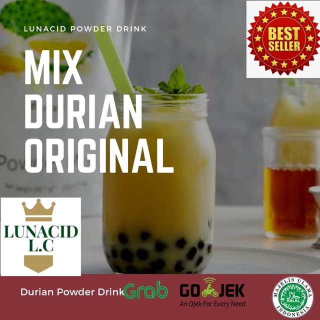 

Powder rasa durian original/BUBUK MINUMAN RASA DURIAN ORIGINAL
