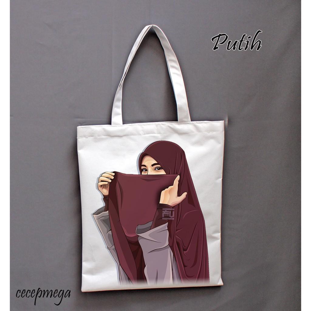 Dijual totebag/ tote bag barbie kode design DSN002 Limited