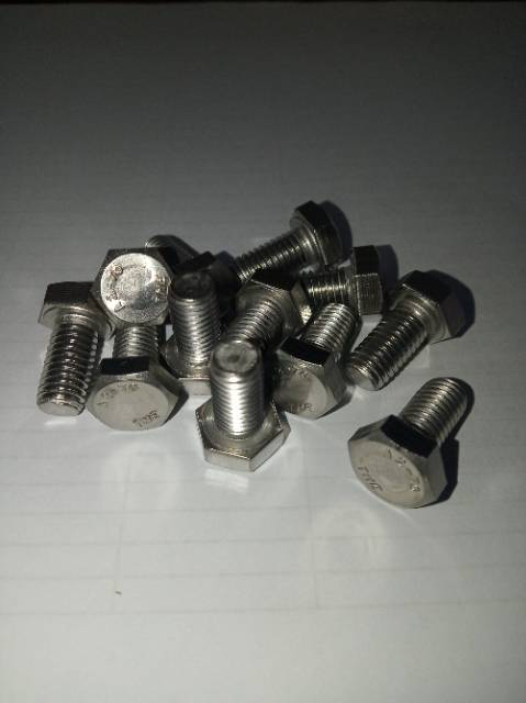 Baut hex M8 X 20 (2cm)stainless 304 THE A2-70